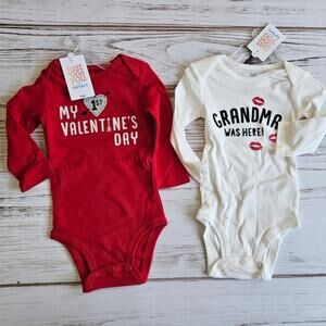 Carter's Valentine Bundle sz 6M